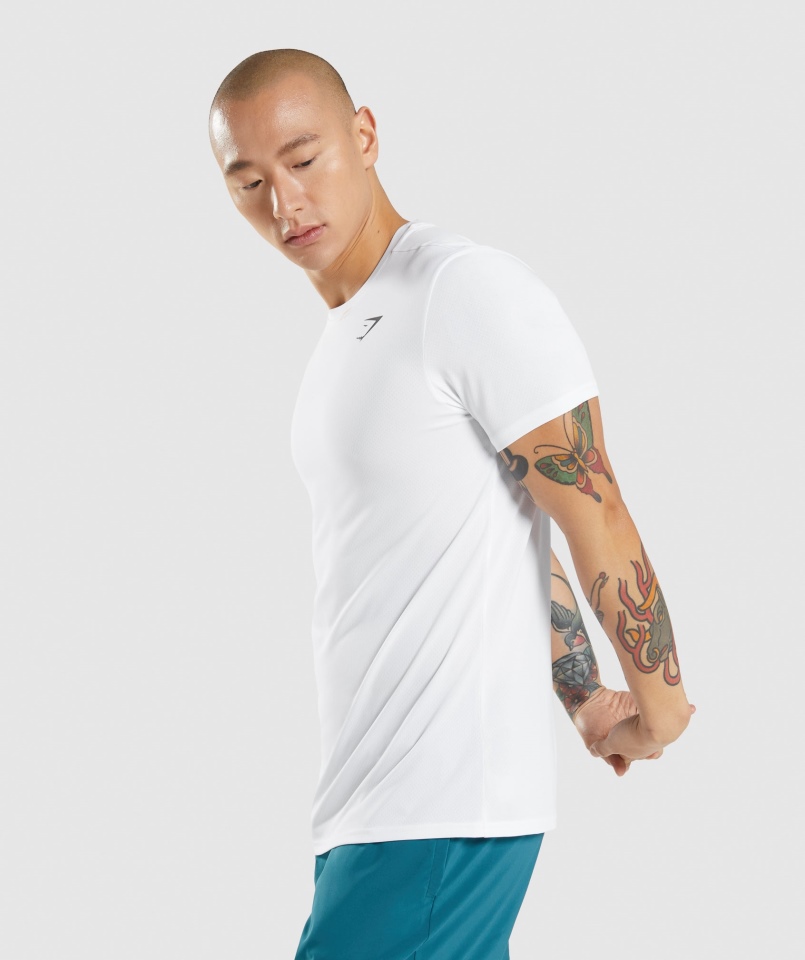 Koszulka Gymshark Przyjazd Biała
