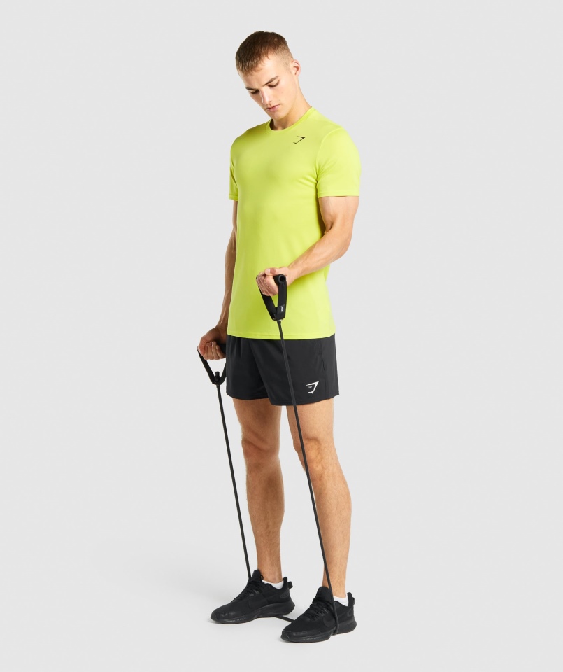 Koszulka Gymshark Przyjazd żółta