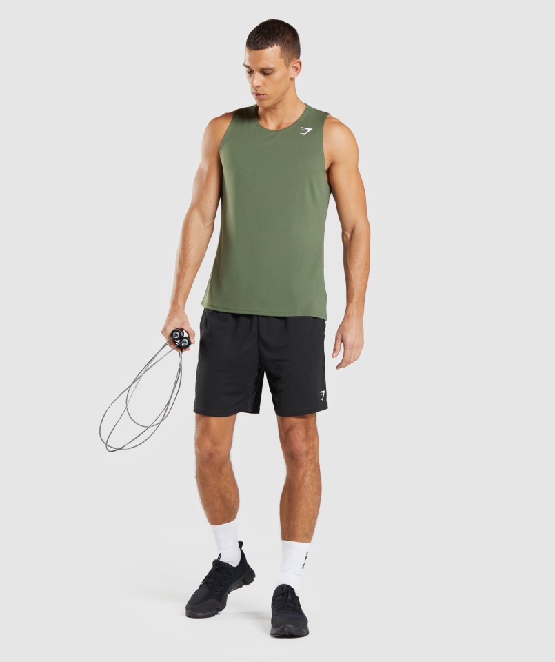 Gymshark Przyjazd Rdzeń Zbiornika Oliwkowy
