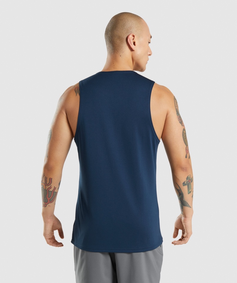 Gymshark Przyjazd Czołg Granatowy