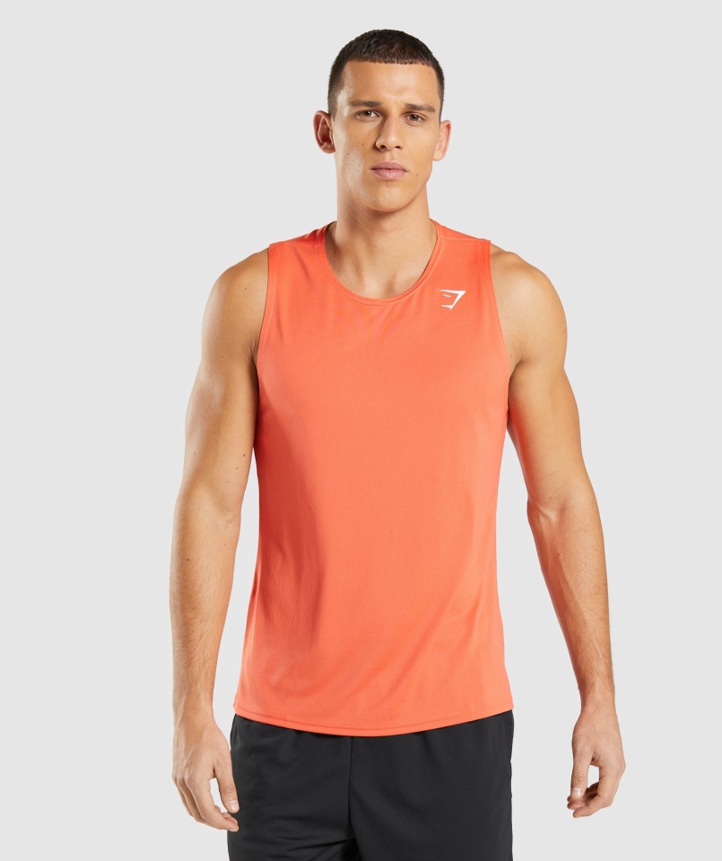 Gymshark Przyjazd Czołg Papaja Pomarańczowy