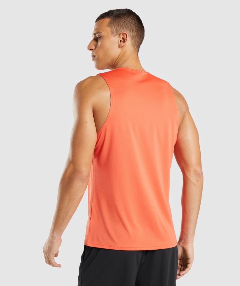 Gymshark Przyjazd Czołg Papaja Pomarańczowy