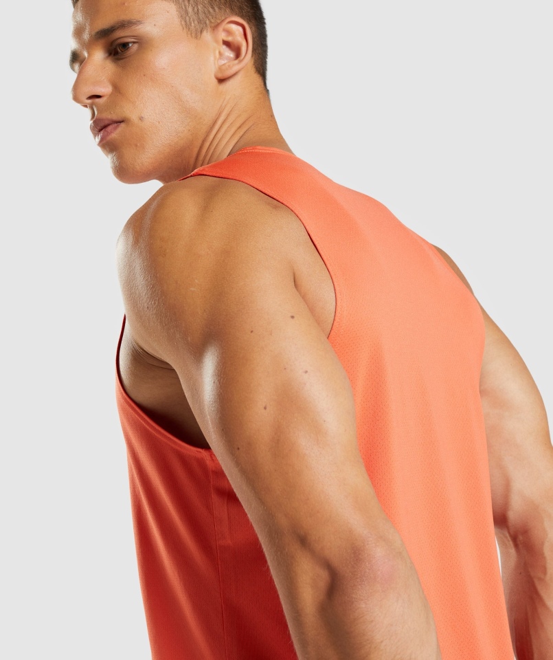 Gymshark Przyjazd Czołg Papaja Pomarańczowy