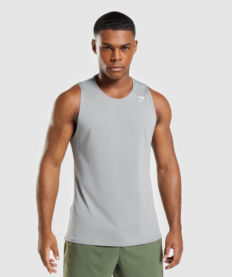 Gymshark Przyjazd Zbiornik Smokey Grey