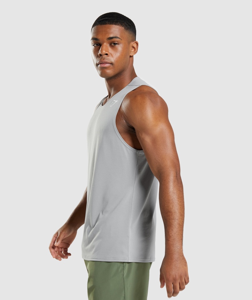 Gymshark Przyjazd Zbiornik Smokey Grey