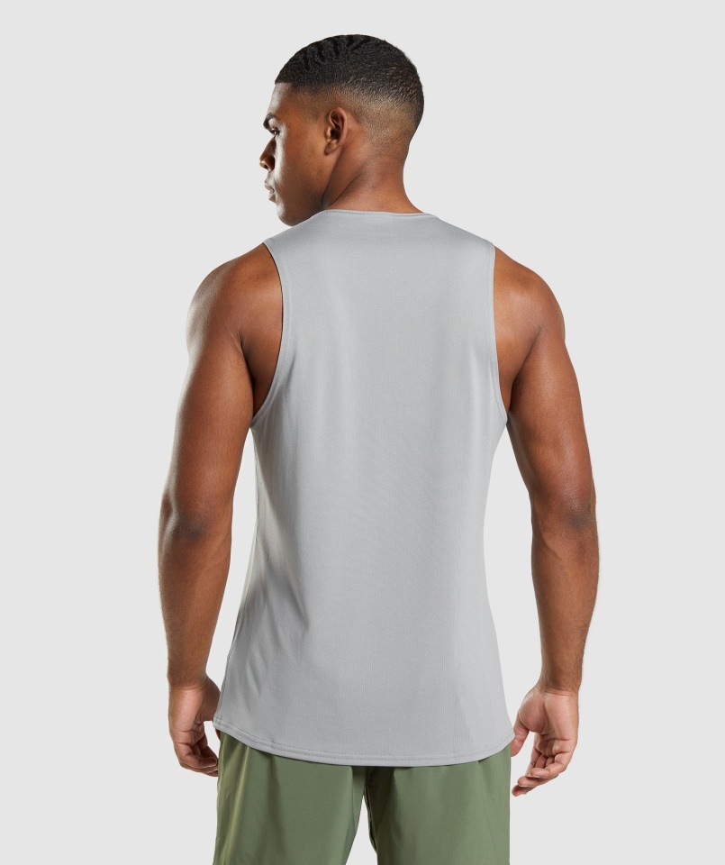 Gymshark Przyjazd Zbiornik Smokey Grey