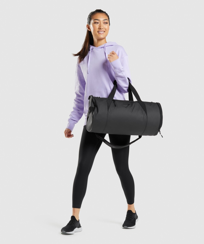 Torba Z Beczki Gymshark Czarna