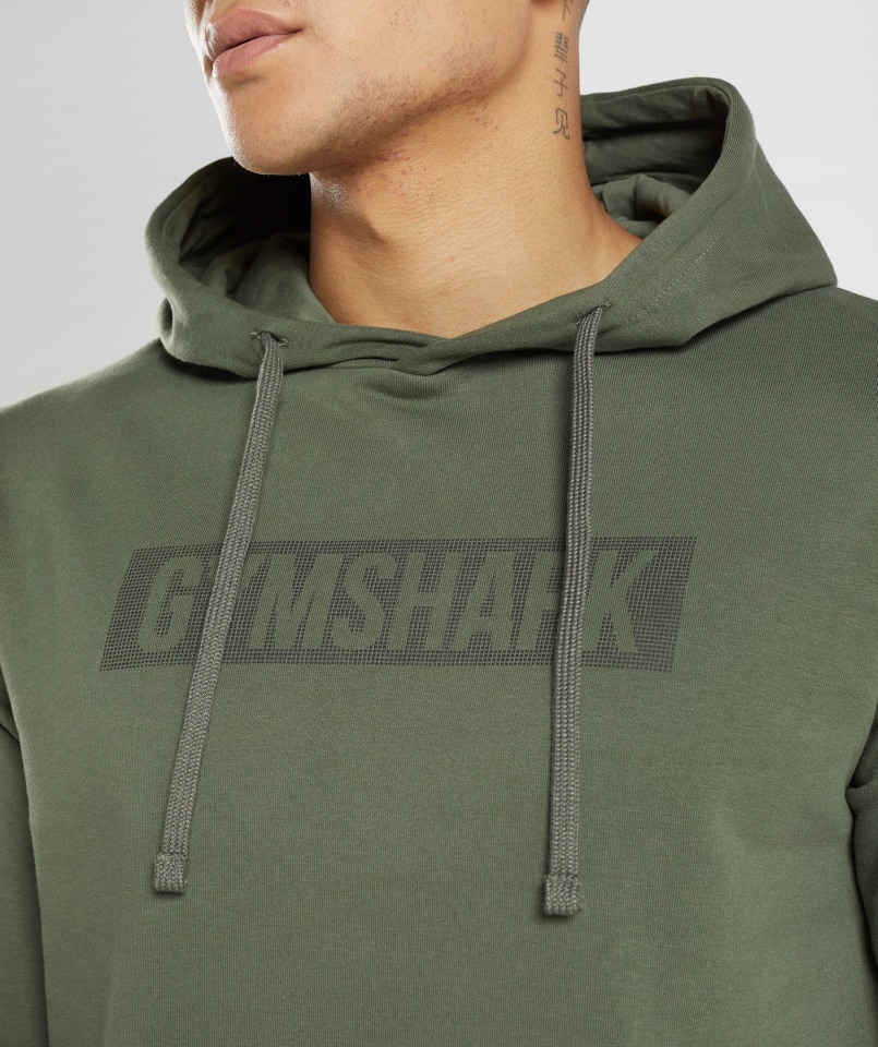 Bluza Z Kapturem Gymshark Rdzeń Oliwkowa