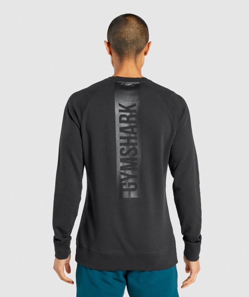 Gymshark Odważna Czarna Załoga