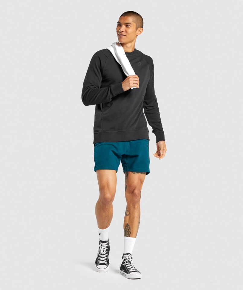 Gymshark Odważna Czarna Załoga