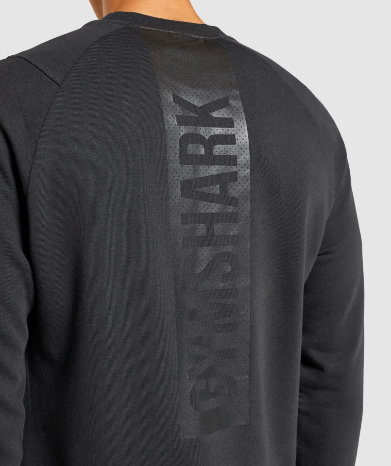 Gymshark Odważna Czarna Załoga