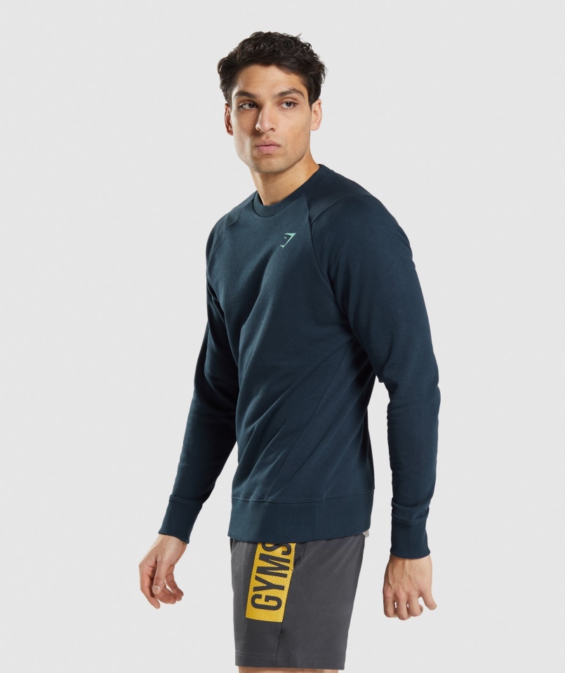 Gymshark Odważna Załoga Granatowa