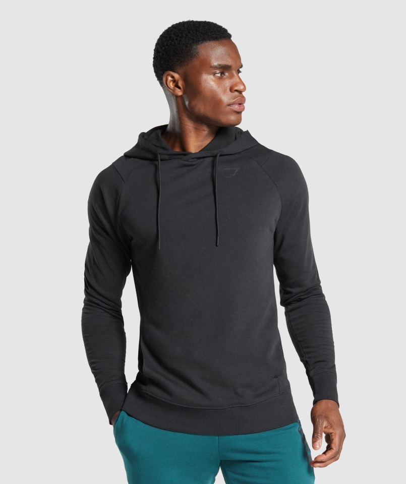 Gymshark Odważna Bluza Z Kapturem Czarna