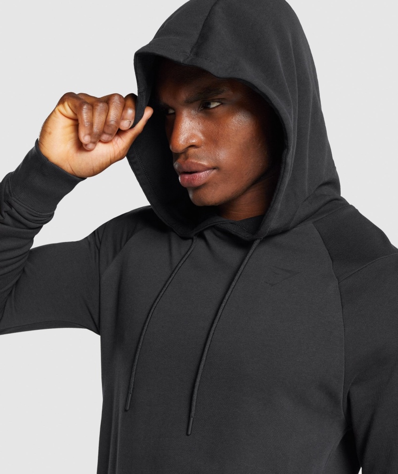 Gymshark Odważna Bluza Z Kapturem Czarna
