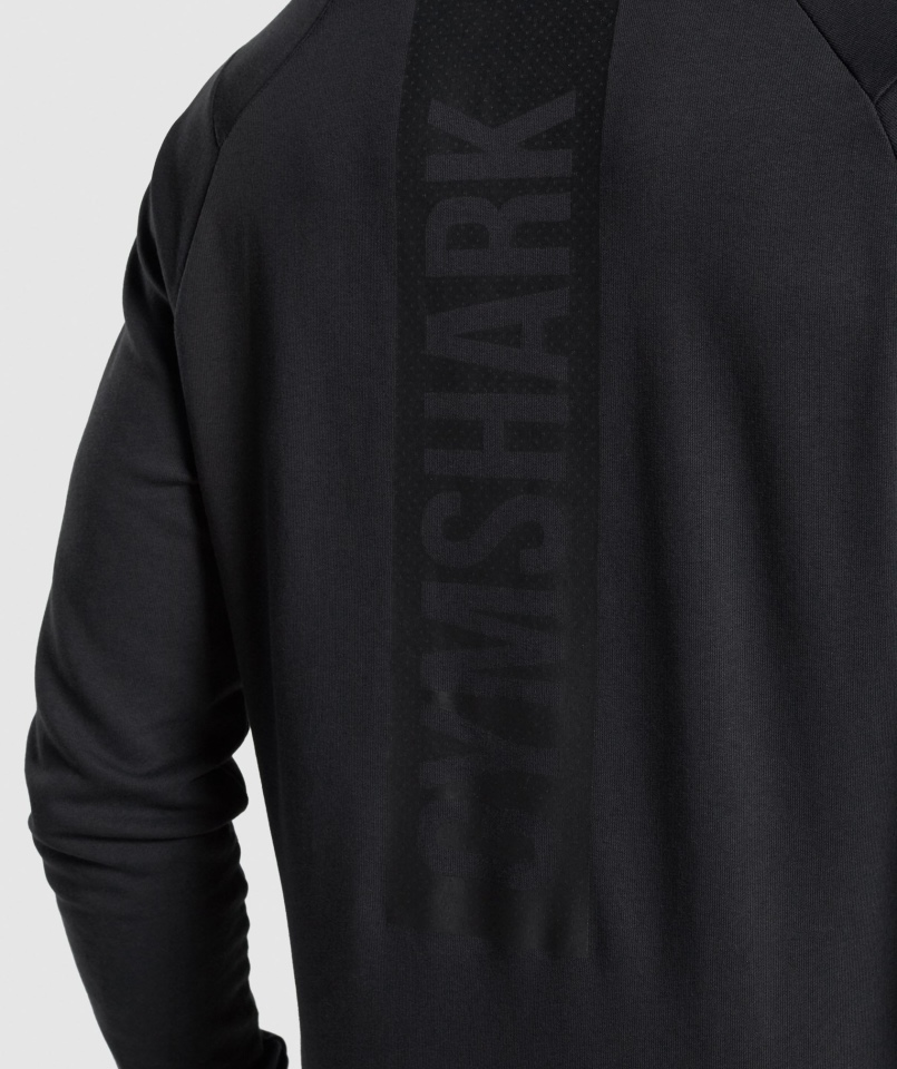 Gymshark Odważna Bluza Z Kapturem Czarna