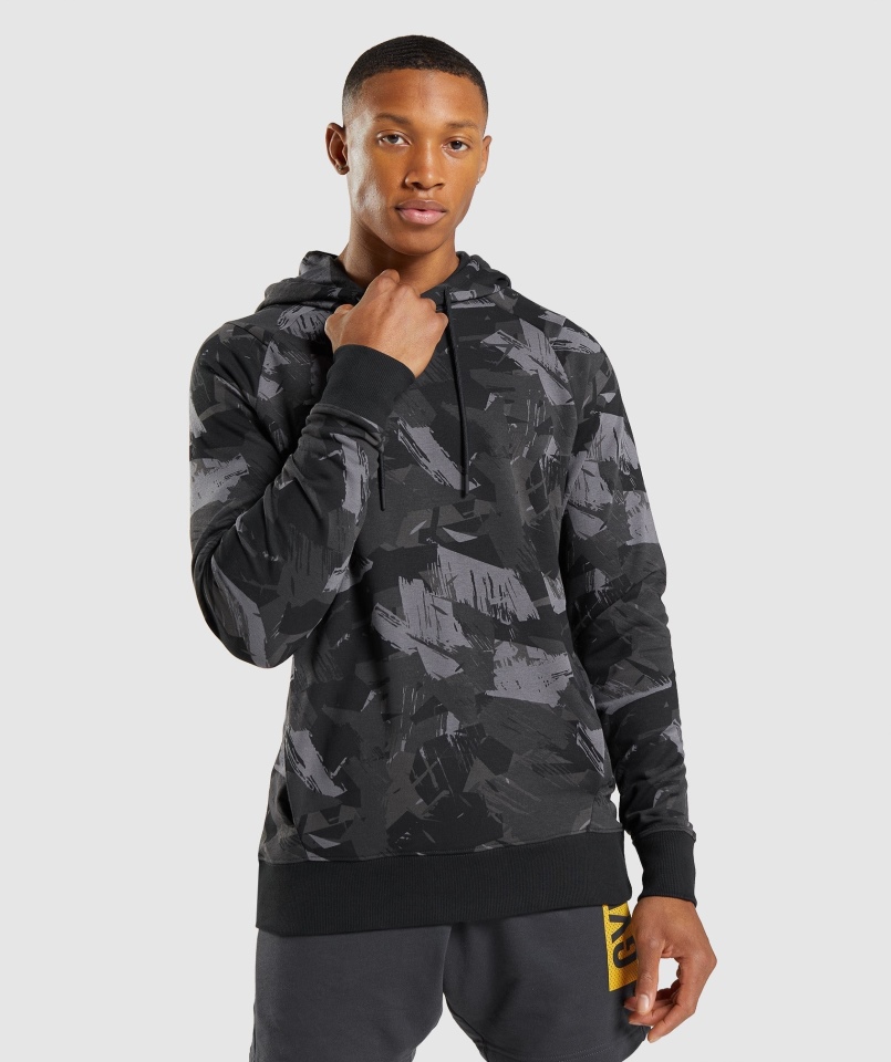 Gymshark Odważna Bluza Z Kapturem W Kolorze Szarym