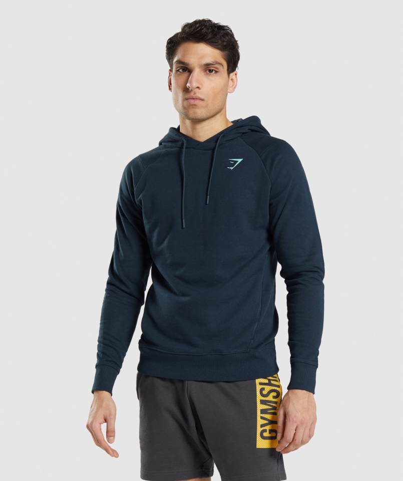 Gymshark Odważna Bluza Z Kapturem Navy