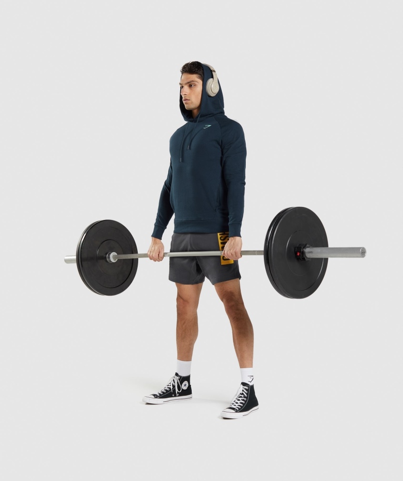 Gymshark Odważna Bluza Z Kapturem Navy