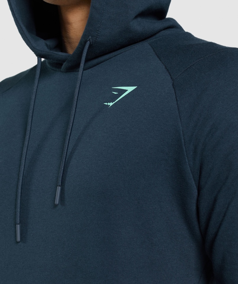 Gymshark Odważna Bluza Z Kapturem Navy
