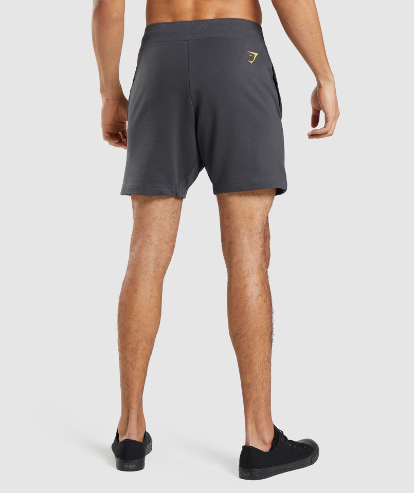 Gymshark Odważne Spodenki Szare Onyks