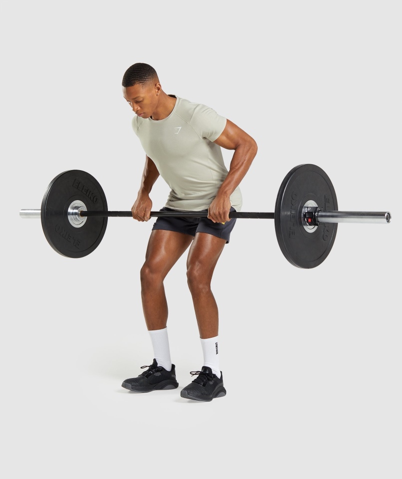 Gymshark Odważna Koszulka Pebble Grey