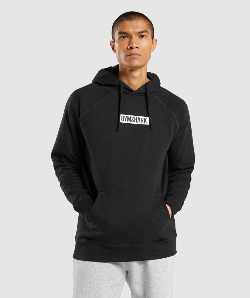 Gymshark Centralna Bluza Z Kapturem Czarna