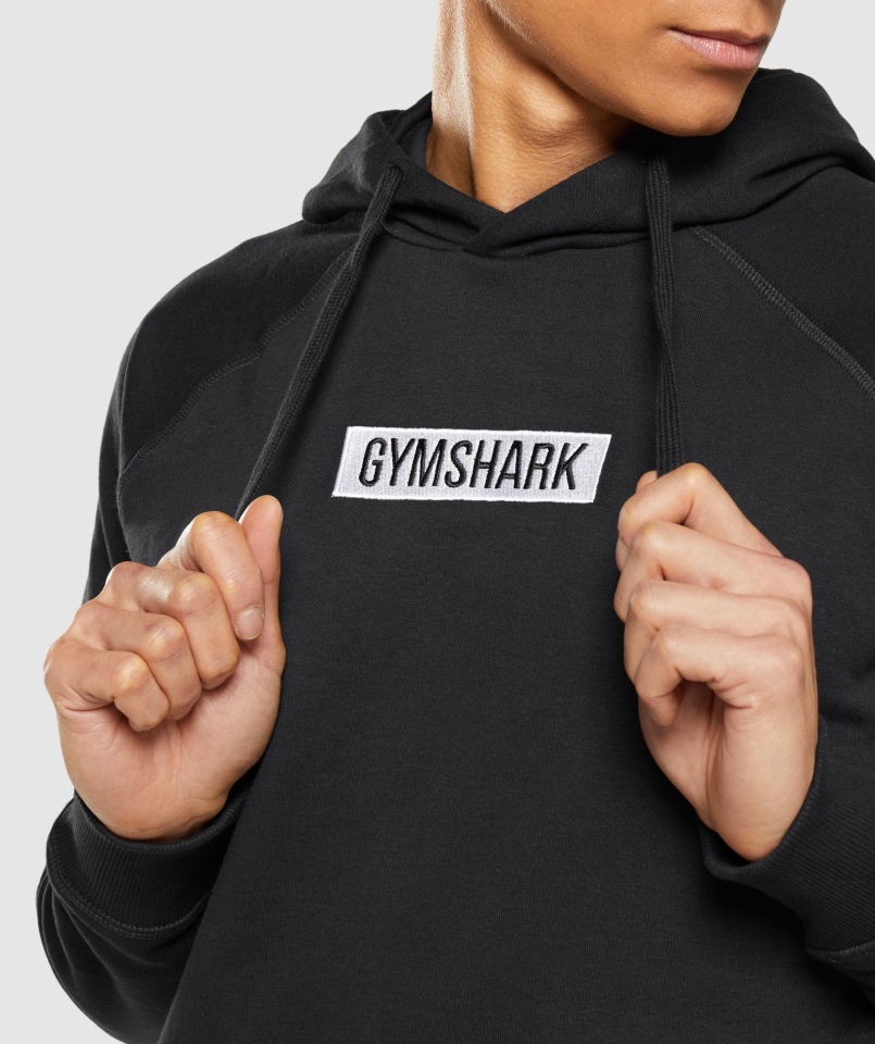 Gymshark Centralna Bluza Z Kapturem Czarna