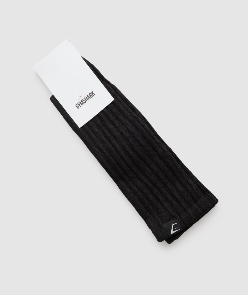 Gymshark Wygodne Skarpetki Na Dzień Odpoczynku Czarne