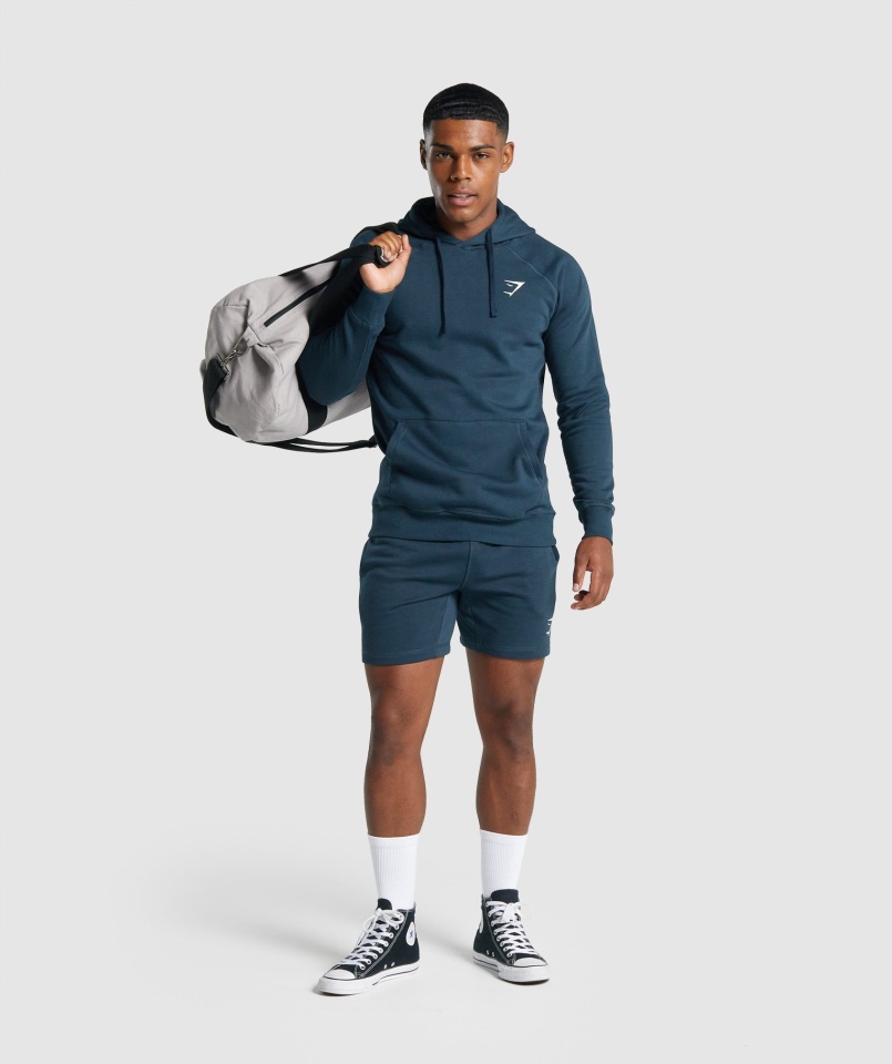 Gymshark Bluza Z Kapturem Granatowa