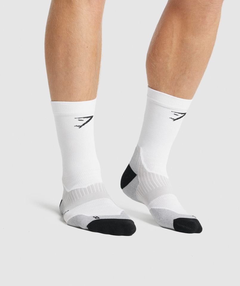 Skarpety Sportowe Gymshark Białe