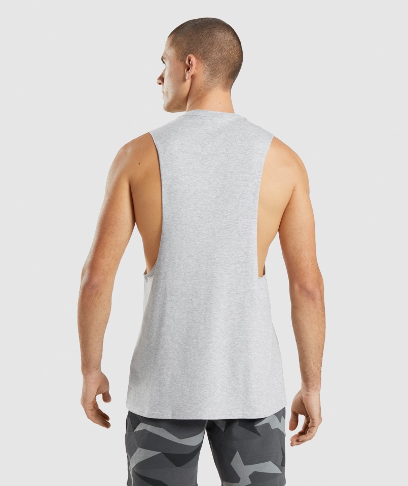 Zbiornik Na Ramię Gymshark Krytyczny 2.0 Jasnoszary Marl