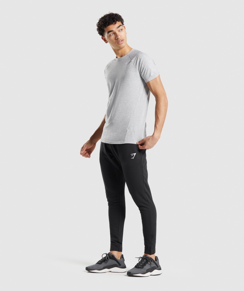 Gymshark Krytyczne 2.0 Joggery Męskie Czarne