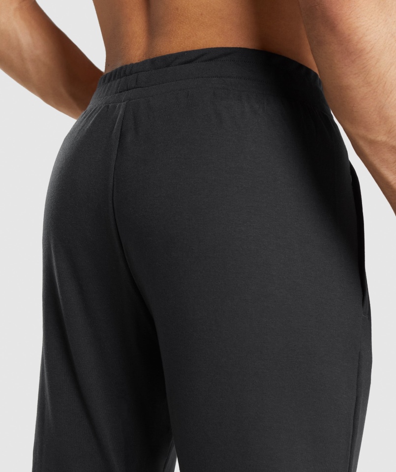 Gymshark Krytyczne 2.0 Joggery Męskie Czarne