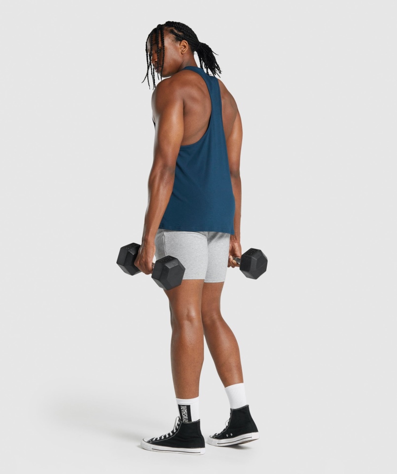 Gymshark Krytyczny 2.0 Stringer Granatowy