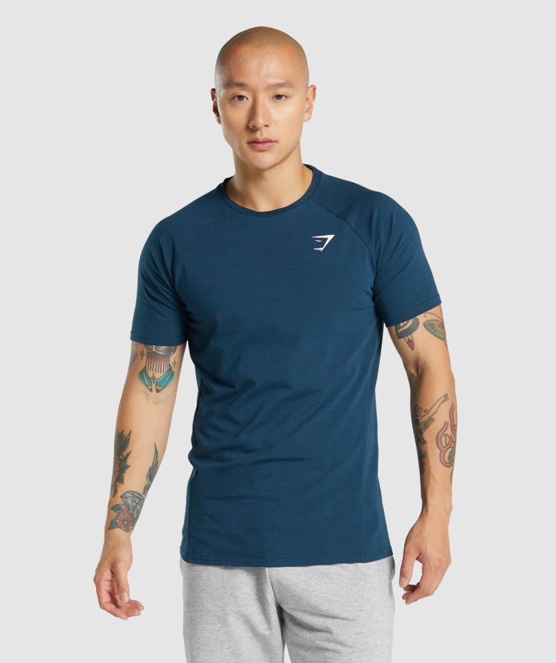 Koszulka Gymshark Krytyczna 2.0 Granatowa