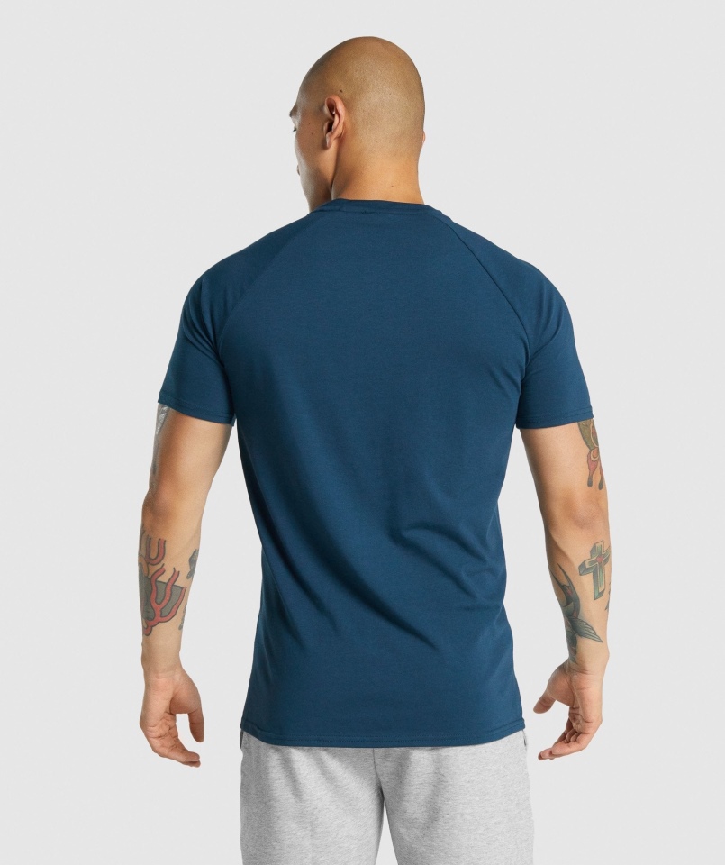 Koszulka Gymshark Krytyczna 2.0 Granatowa