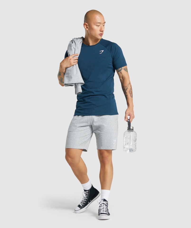 Koszulka Gymshark Krytyczna 2.0 Granatowa