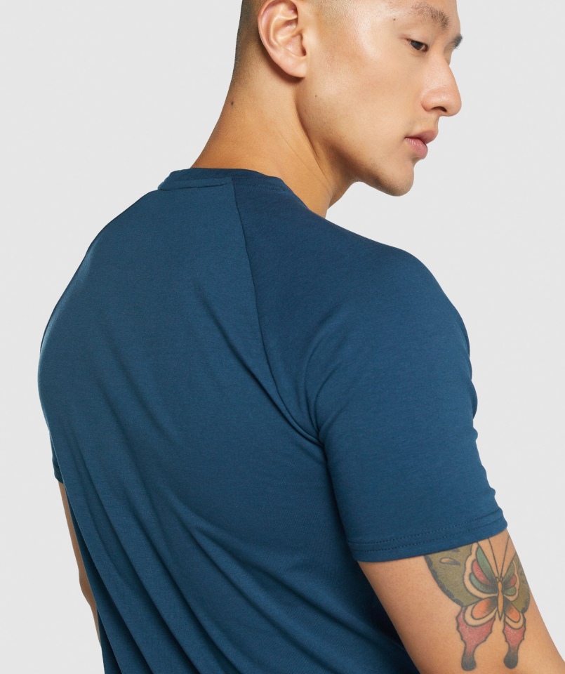 Koszulka Gymshark Krytyczna 2.0 Granatowa