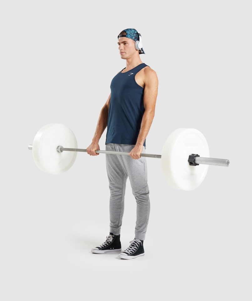 Gymshark Krytyczny 2.0 Czołg Granatowy