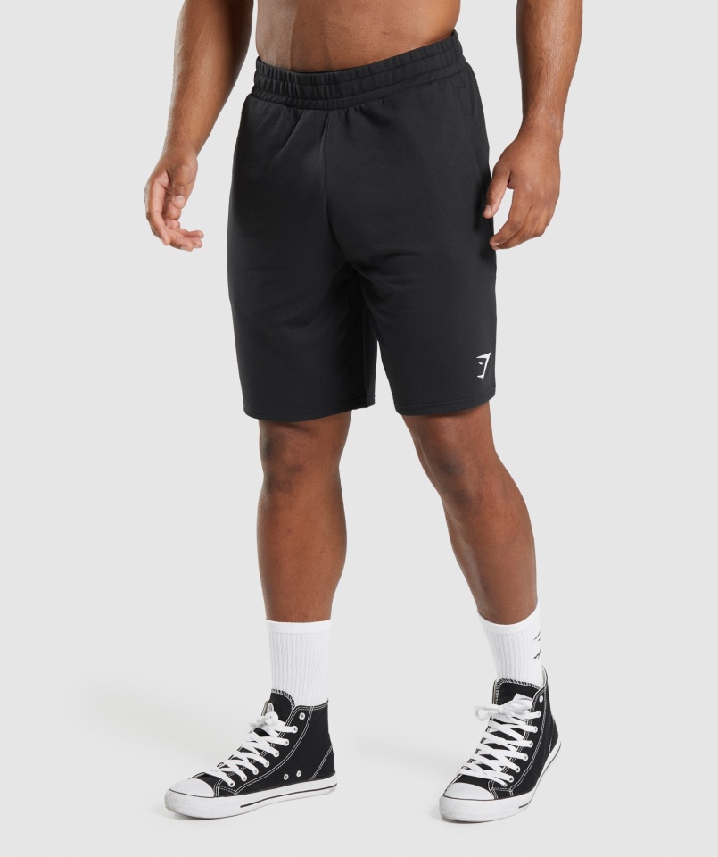 Gymshark Krytyczne 9 "krótkie Czarne