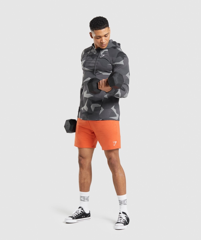 Gymshark Krytyczna Bluza Z Kapturem Czarny Nadruk