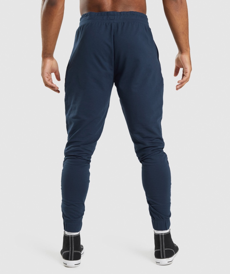 Spodnie Gymshark Krytyczne Granatowe