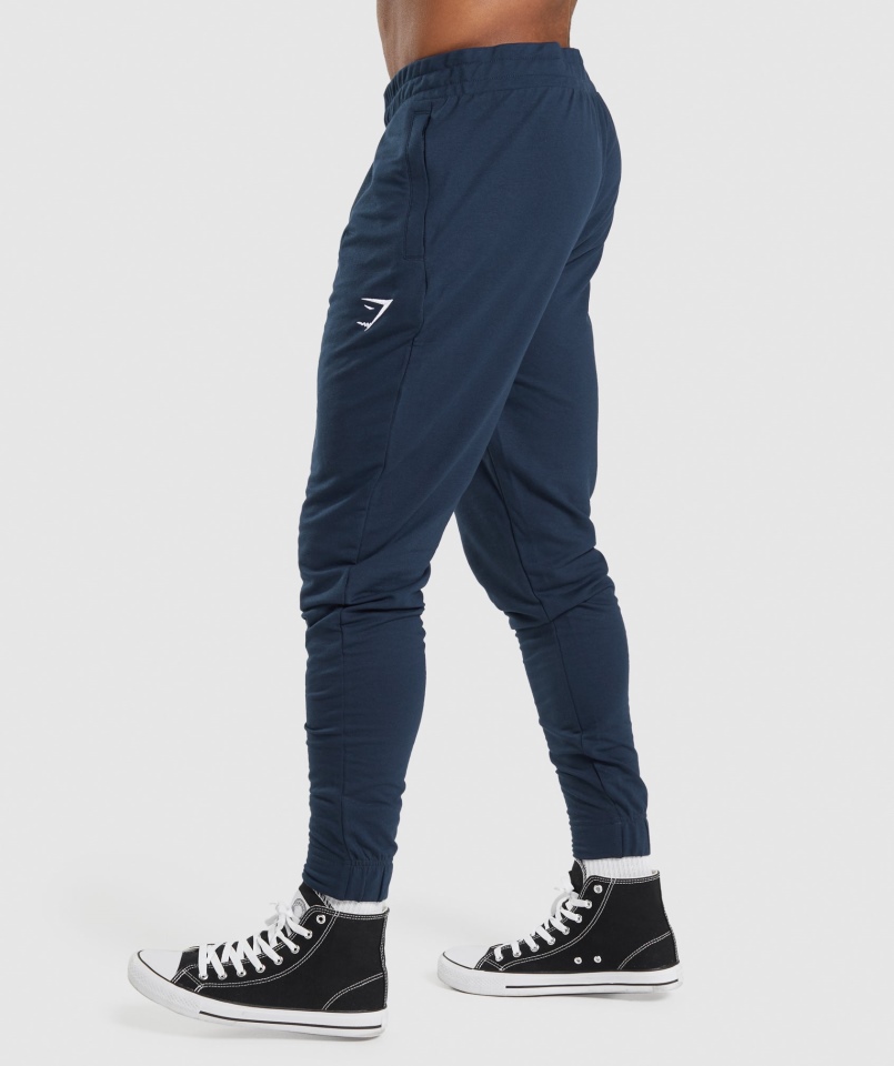 Spodnie Gymshark Krytyczne Granatowe