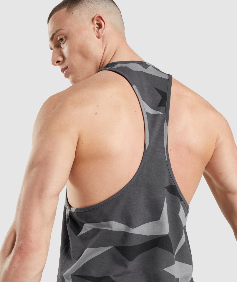 Gymshark Krytyczne Stringi Czarny Nadruk