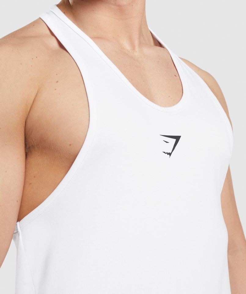 Stringer Krytyczny Gymshark Biały