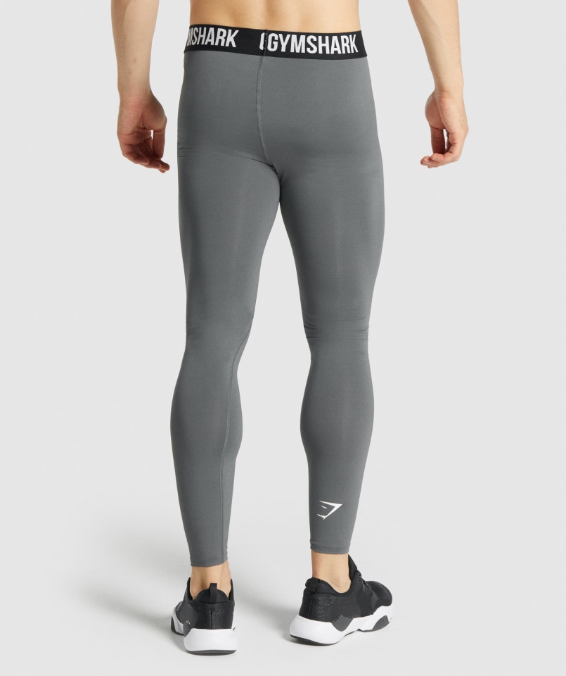 Gymshark Element Baselayer Legginsy Grafitowe