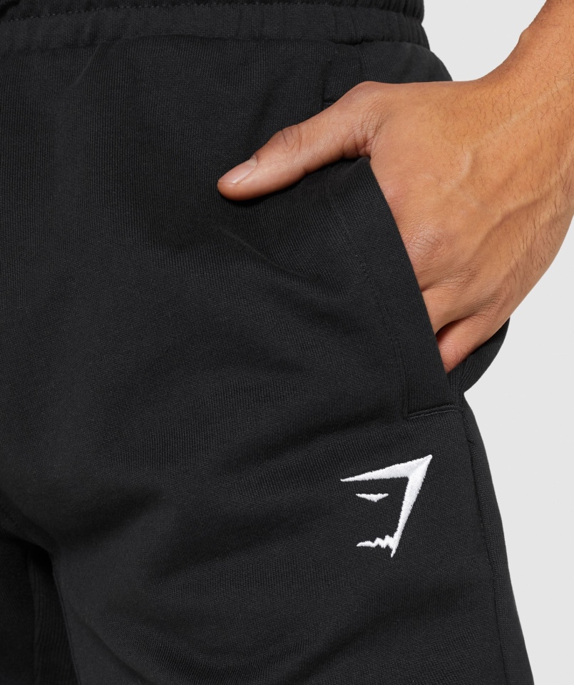 Gymshark Essential Oversize Czarny Jogger