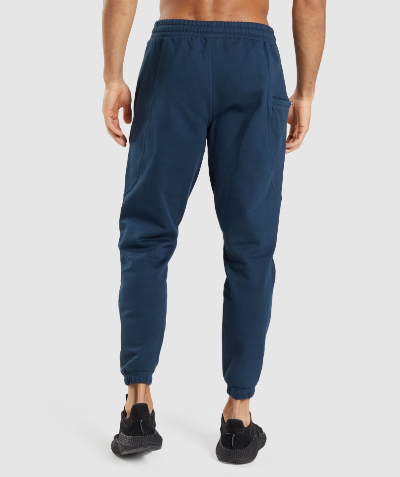 Gymshark Essential Oversize Granatowy Jogger