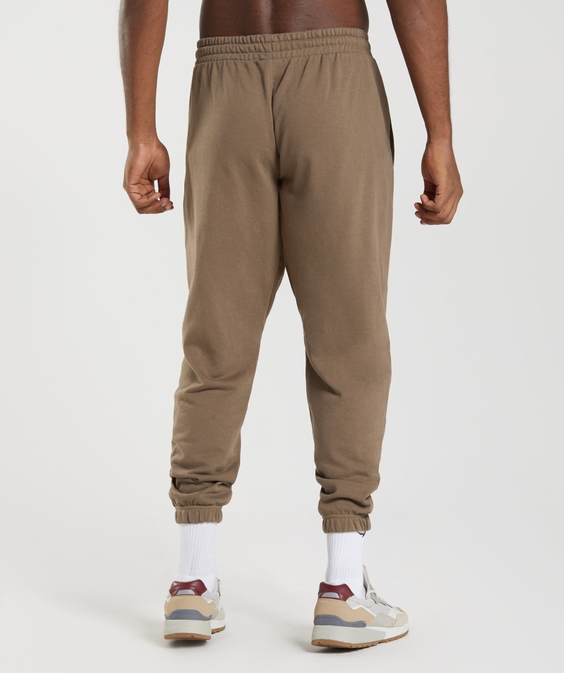 Gymshark Essential Oversize Spodnie Dresowe Soul Brown