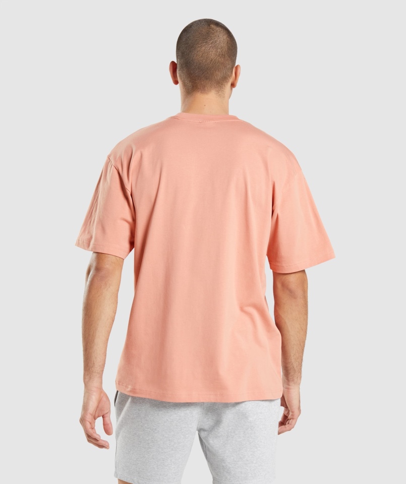 Gymshark Essential T-shirt Oversize Nevada Pink